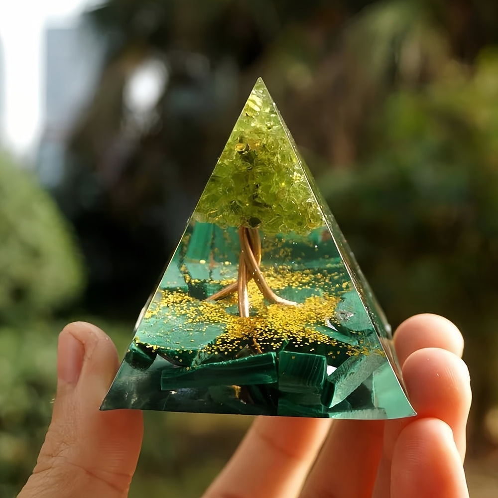 Tree Of Life Sacred Love Forest Orgone Pyramid