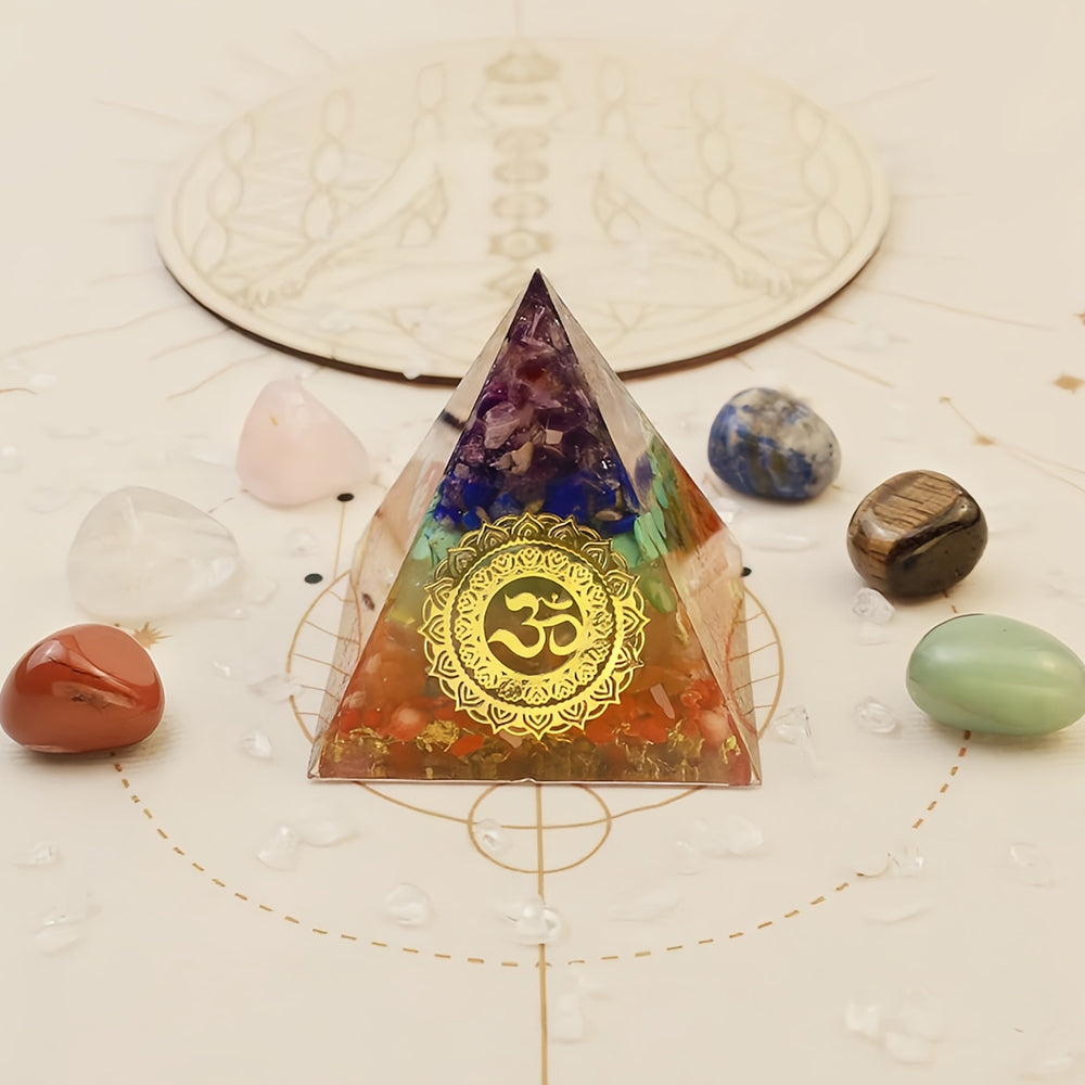 Pure Chakra Protection Orgone Pyramid