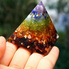 Chakra Orgone Pyramid