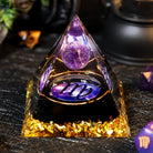 Amethyst Ball Obsidian Gravel Zodiac Virgo Orgone Pyramid