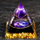 Amethyst Ball Obsidian Gravel Zodiac Libra Orgone Pyramid